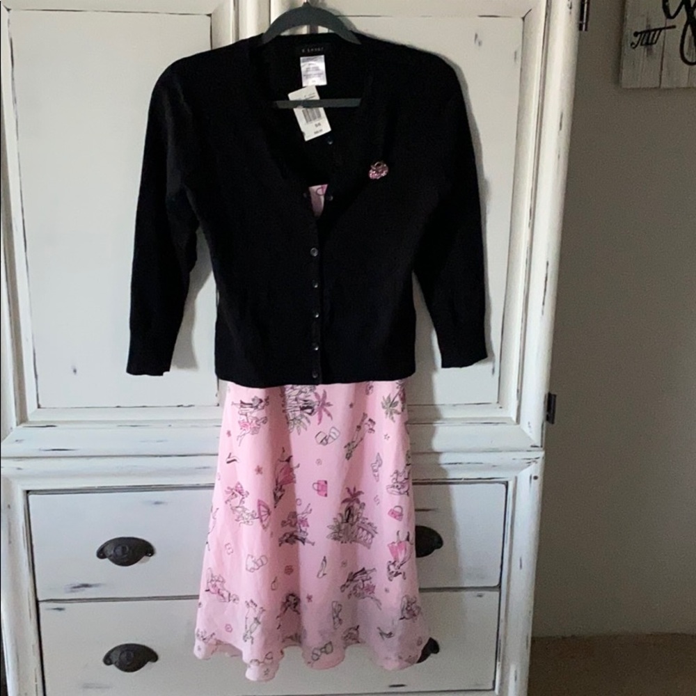 NWT 2 pc Sundress with Cardigan Sz 5/6 - Picture 4 of 8